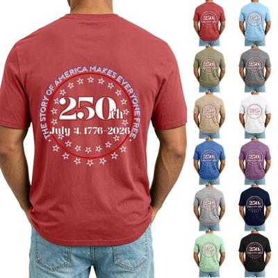 Men's V Neck Short Sleeve Casual Shirt with Pocket Print Lightweight Summer Top Comfortable Fit Soft Fabric