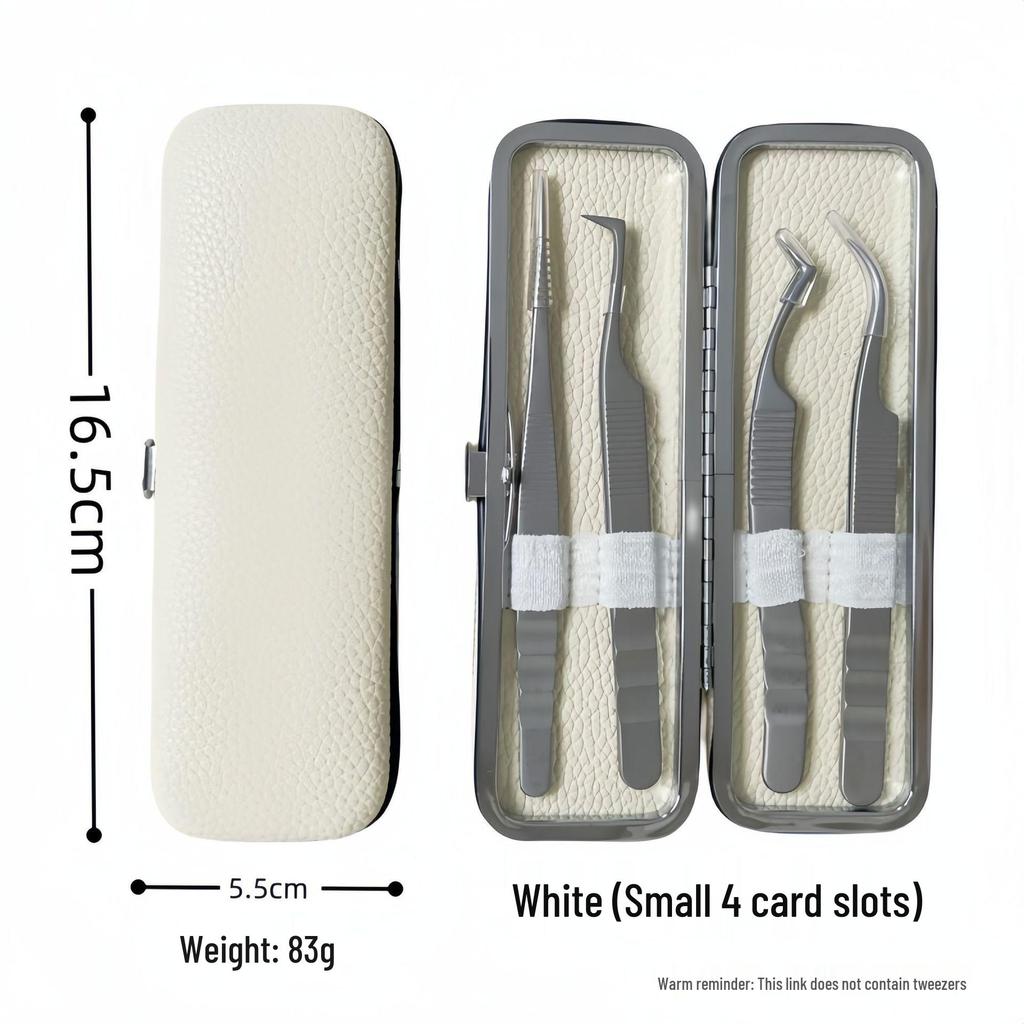 Wimpernzange Staubdichte Aufbewahrungstasche und Box