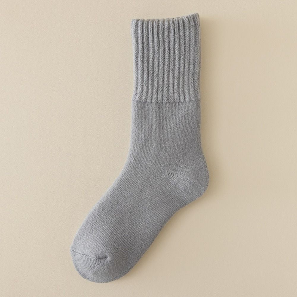 3Pairs Autumn Winter Thicken Warm Socks Plush Cashmere Socks Men Thermal Wool Socks  Autumn Winter