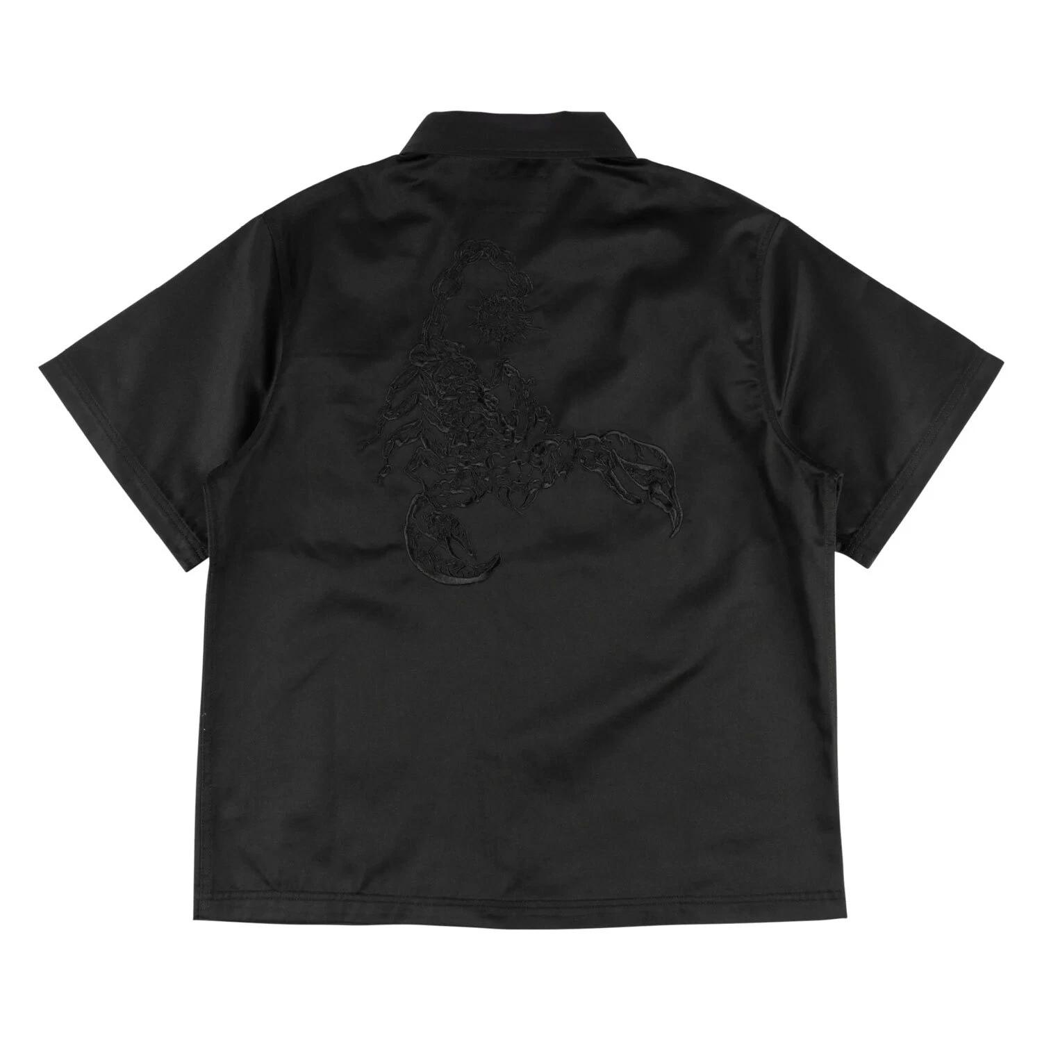 Welcome Skateboard T-Shirt Mace Work Shirt Black L