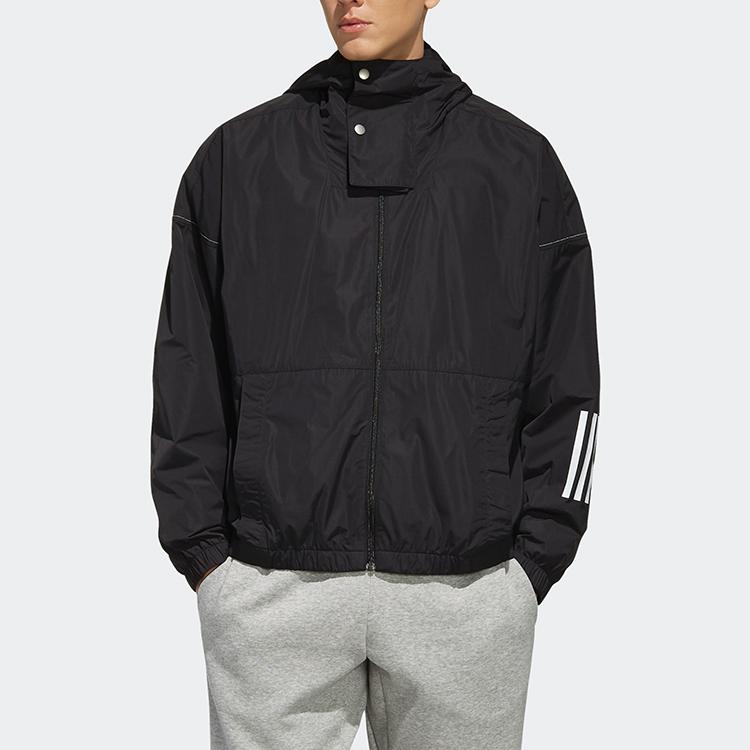 Adidas S2S WV CL Hooded Jacket Men Outerwear Black ED1931