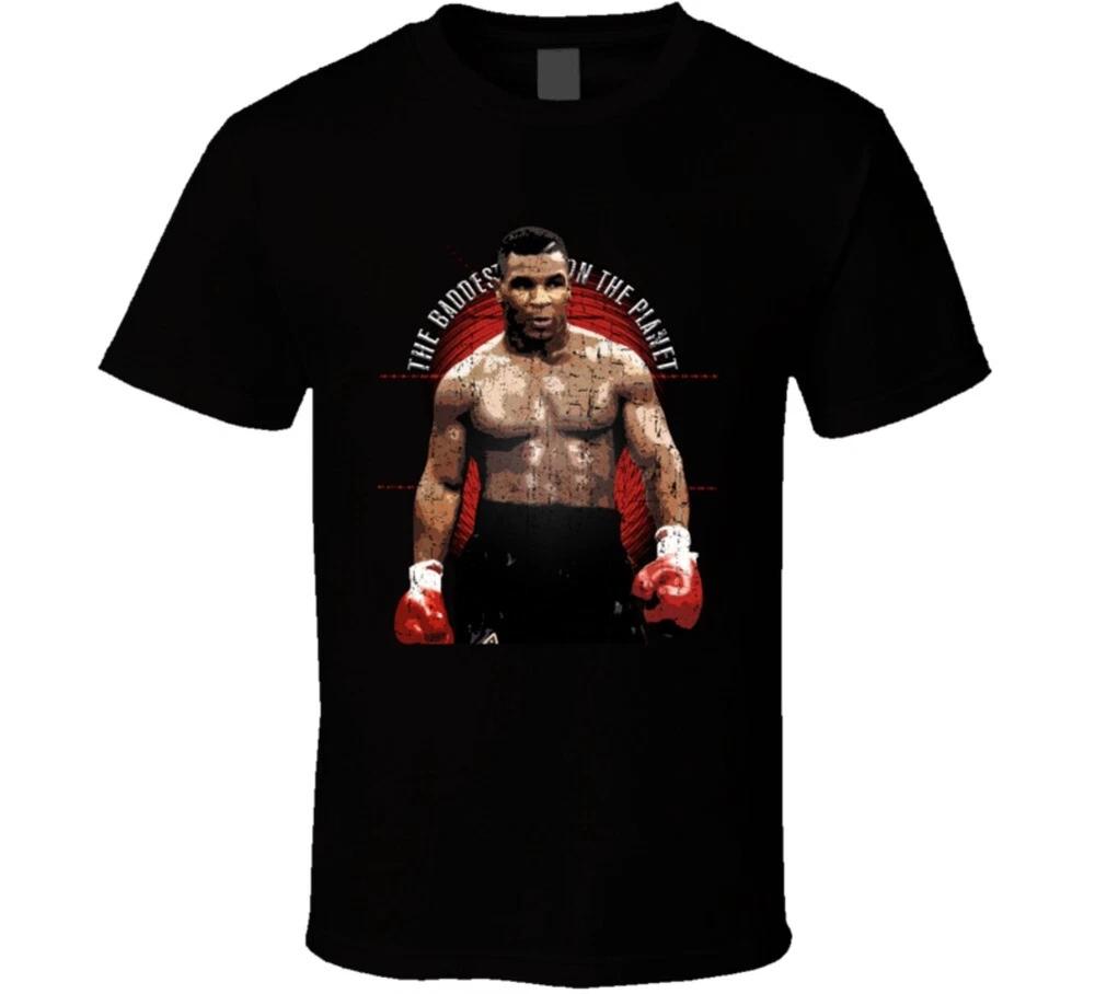 Mike Tyson Boxer Boxing Legend Heavyweight Champ Baddest Unisex T Shirt