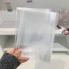 A5 Laser Star Zipper Binder Photo Card Collection Book Transparent Album A5 Card Album 3-inch Love Small Card Storage Album