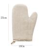 Wärmeisolierende Handschuhe Verbrühschutz Mikrowellenhandschuhe Hochtemperaturbeständige Küchen-Backofenhandschuhe