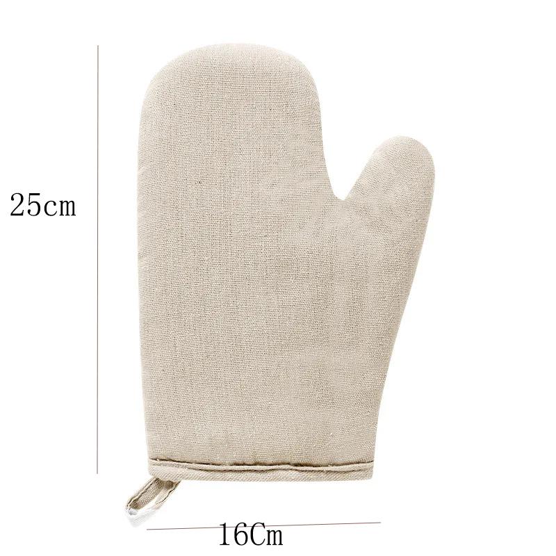 Wärmeisolierende Handschuhe Verbrühschutz Mikrowellenhandschuhe Hochtemperaturbeständige Küchen-Backofenhandschuhe