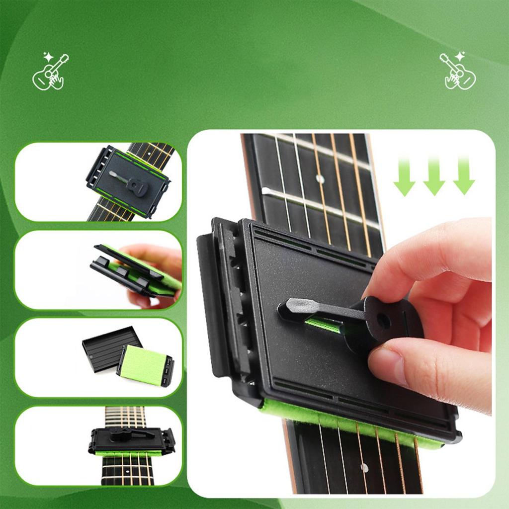 Guitar String Cleaner Clean Fretboard Cloth Tool for Maintenance and Care of Violin Bass Ukulele Electric Guitars
