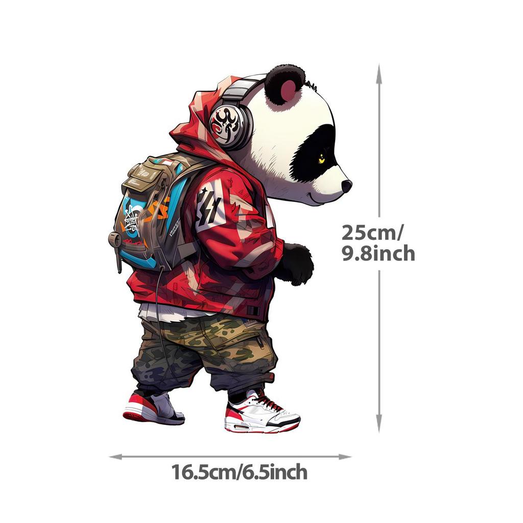 Animal Human Heat Transfer Stickers Print For T-Shirt Hoodies Jeans Clothes Stickers Diy Iron On Transfer Thermal Decals