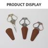 Multi-purpose Scissors Pu Leather Cover Lightweight Portable Scissors Sheath Waterproof Trimming Beauty Tools Protector