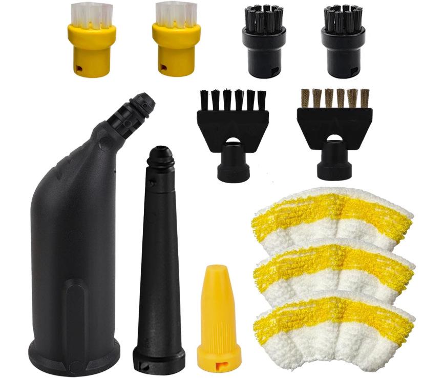 Cloth Mop Cover and Brush Set for Karcher SC1-SC5 Steam Cleaners