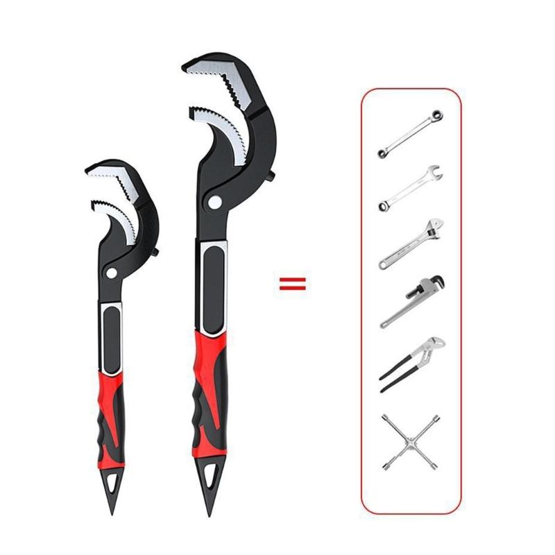 Precise Engineered Adjustable Spanner Tool With AntiRust Treatments And Comfortable Grip Handle Wrench For Mechanics