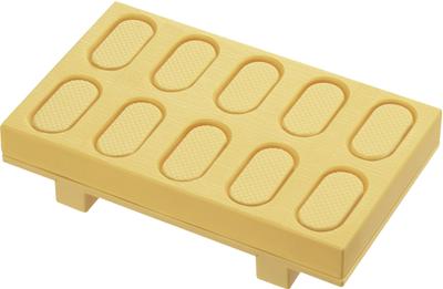 Akebono Sangyo Molde de Sushi Sushi Nigiri Sushi Sushi em Forma de Geta Fabricante de Sushi 20 x x cm Feito no Japão Aprox.. 12.2 4.4 CH-2011