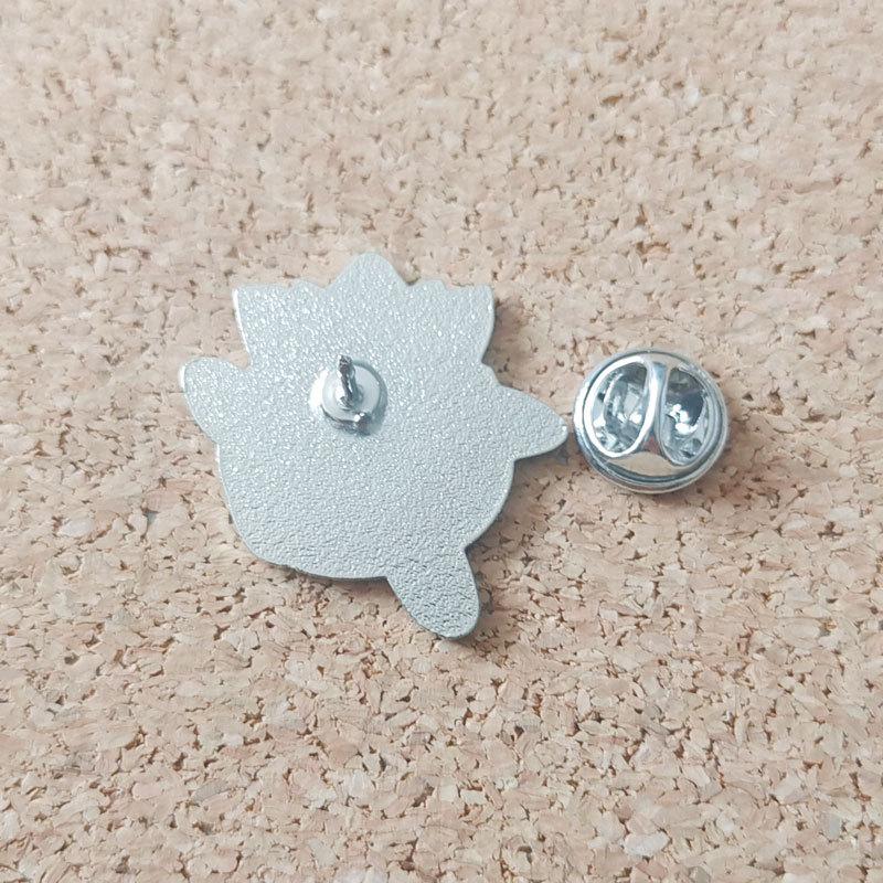 Cute  Eggshell Togepi Enamel Pin Kawaii Pikachu Cartoon Badge Brooch Jacket Lapel Jewelry Anime Fans Gifts