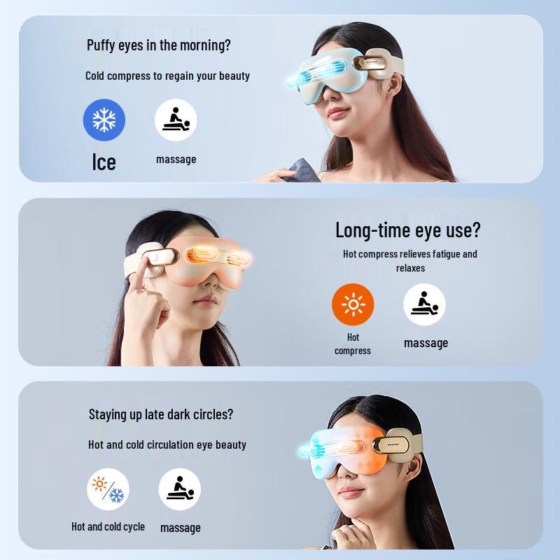 BLAUPUNKT 2025 Quiet Hot & Cold Eye Massager