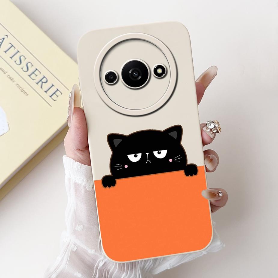 For Xiaomi Redmi A3 Case Luxury Candy Painted Cover Shockproof Phone Cases For Xiaomi Redmi A3 RedmiA3 Soft Fundas 6.71'' Bumper