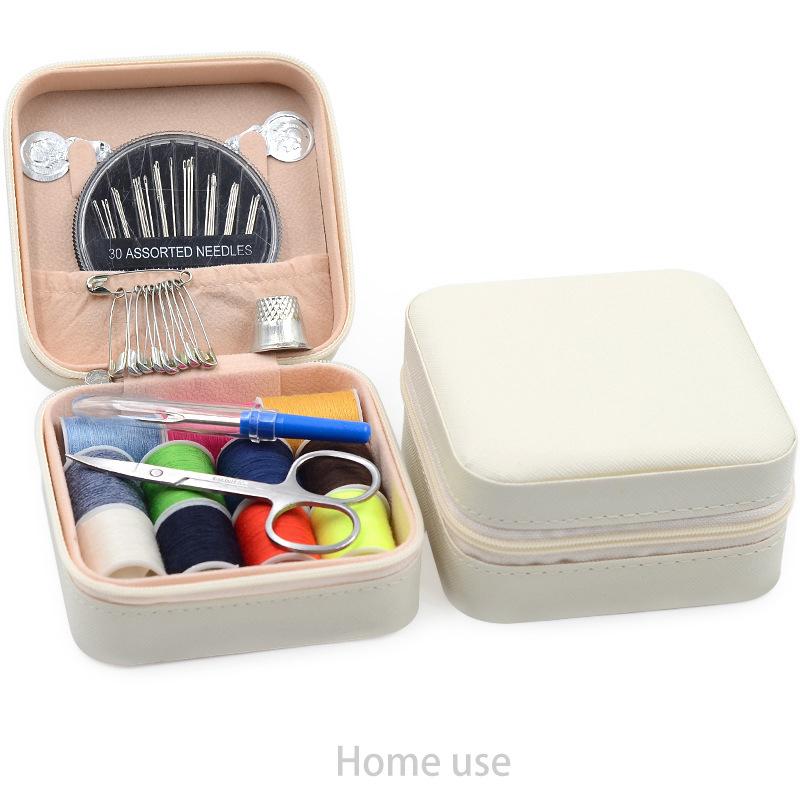 

Household Sewing Bag Multifunctional Sewing Box Storage Box Set High-End Sewing Tool Bag Portable For Student Dormitories белый