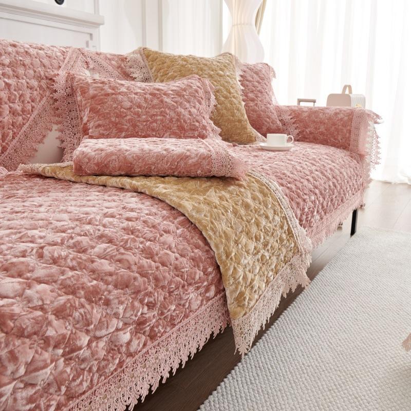 

Chenier Sofa Cover Cloth Towel Universal In All Seasons Wind Anti-Cat Scratching Leather Sofa Cover All-Inclusive Universal Sofa Blanket 70*70cm