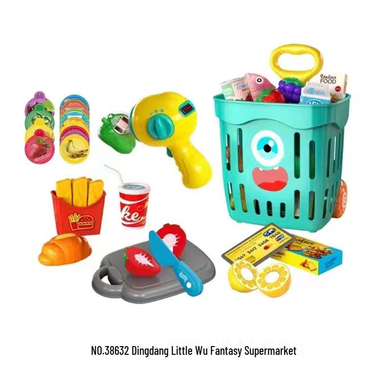 Children's Multifunctional Pretend Play Kitchen Set - Miniature Cooking Educational Toy for Girls