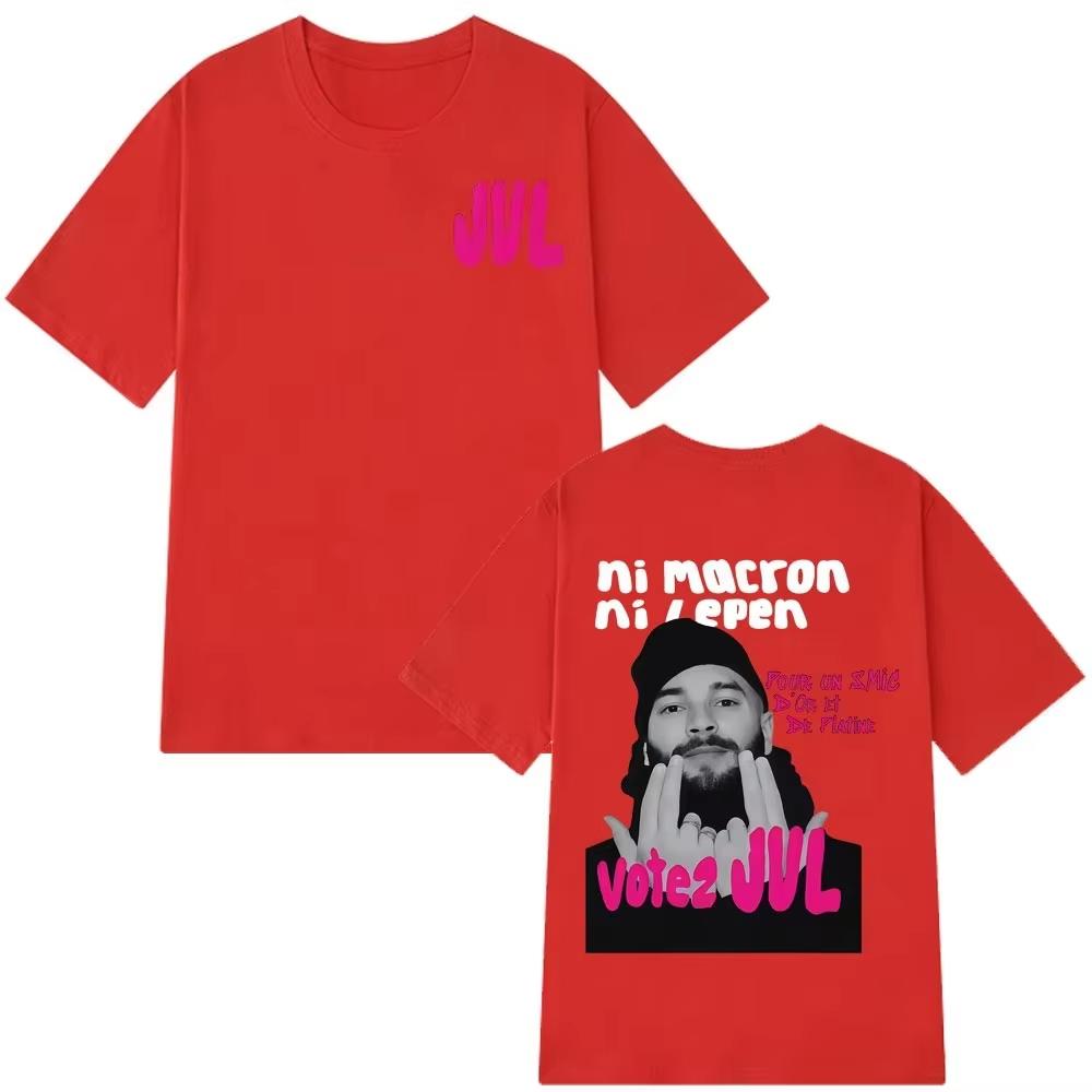 

2026 new Summer cotton French Rapper JUL Fashion Graphics Tshirts Unisex Women Hiphop Unisex Tshirt Shortsleeved Casu 4XL