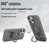iPhone 16 Pro Max Magnetic Stand Case: Anti-Drop, Skin-Feel Protective Cover for Apple 15