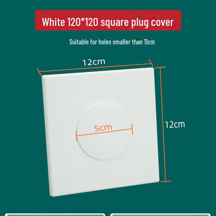 "Cubierta Decorativa para Agujero de Pared para Tuberías de Aire Acondicionado y Grifo"