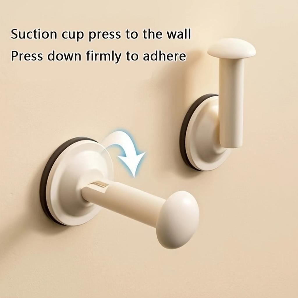 Small Retractable Suction Cup Clothes Hanger, Wall Mounted, Foldable, Suitable for Balcony Drying, Wall Suction Cup, Suitable for Bathrooms