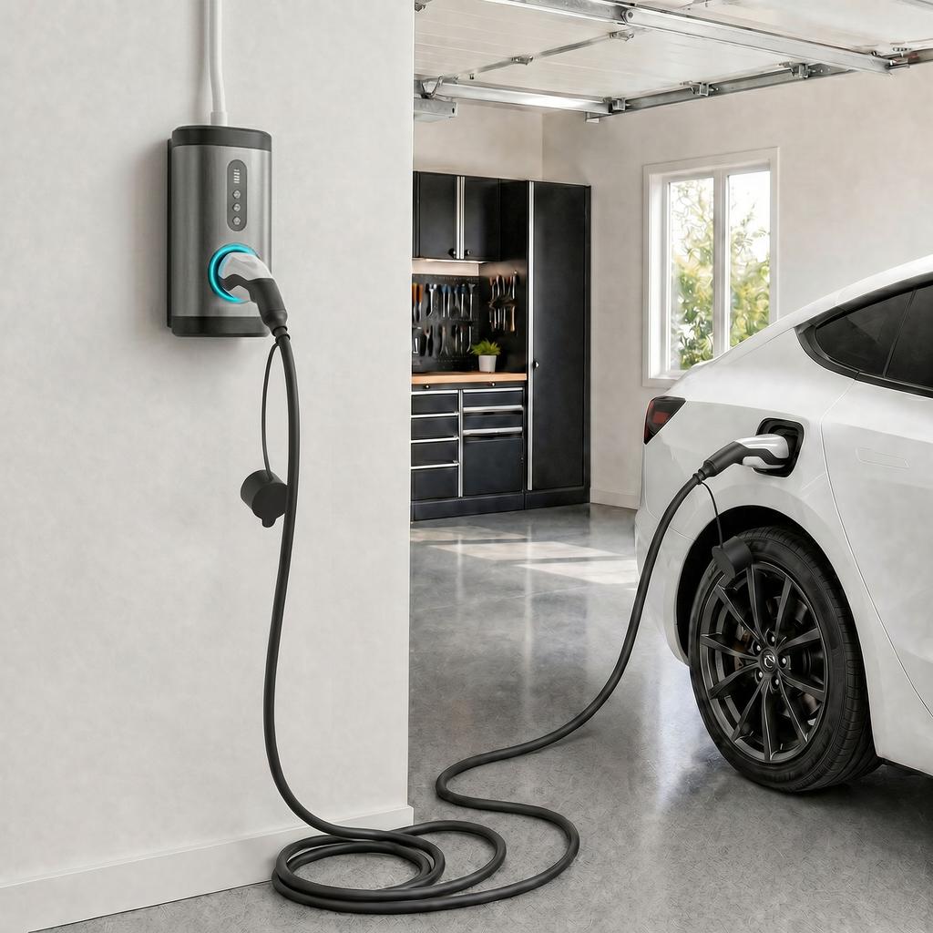 Type 2 EV Charging Cable, 22kW, 32A, Mode 3, 10m Fast Charging Cord