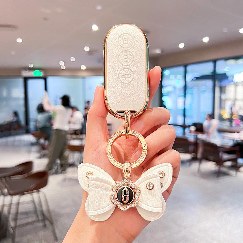 Applicable To Q Jie Key Set Huawei AITO Q Jie M7 M5 Bag M9 Car High-end M8 Shell Buckle for Men and Women