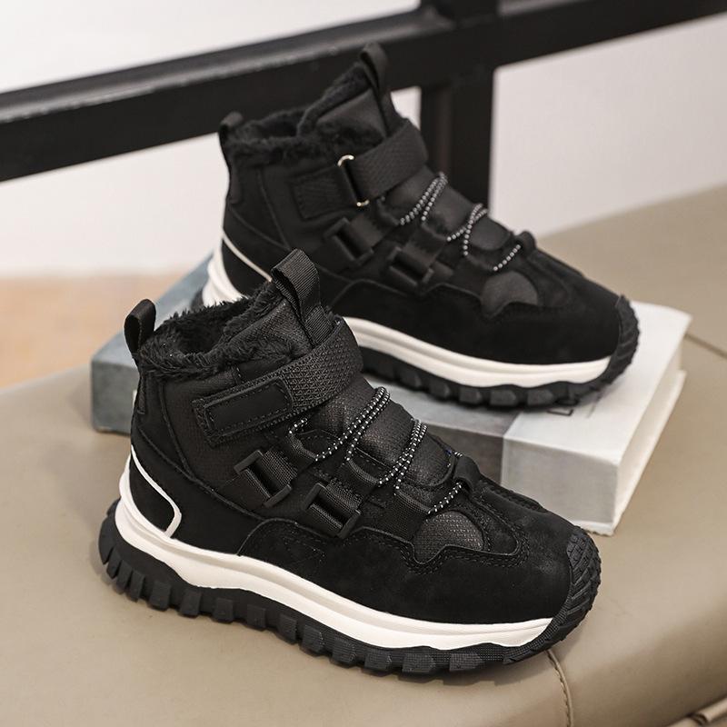 Fleece Student Baby Leisure Running Price Is Excellent, Winter Travel Shoes Men Keep Warm Up To Large Cotton Sports Women Go Out Children