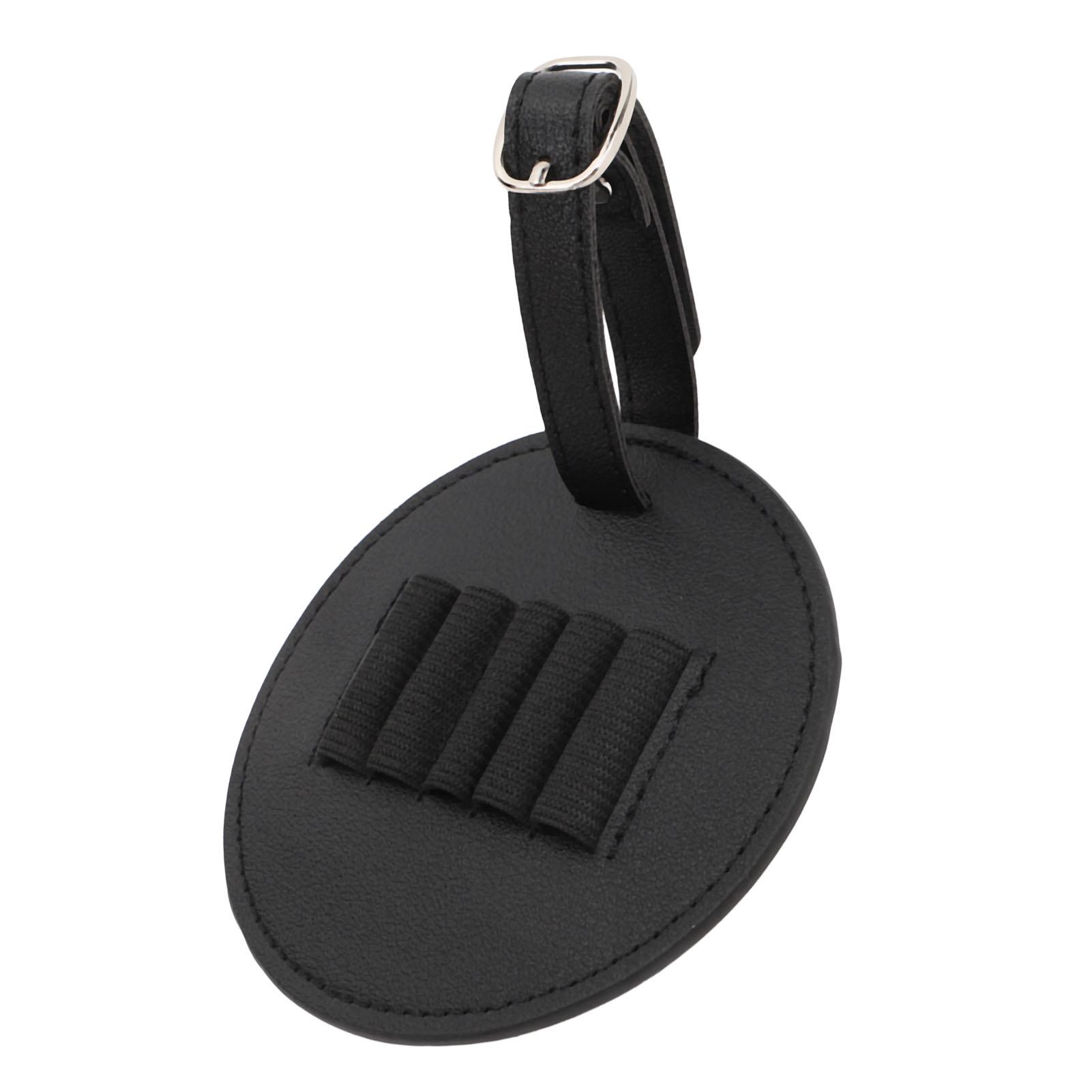 

Держатель для ти для гольф-мячей, легко подвешиваемый, портативный, из ПУ кожи, сумка для хранения ти для гольф-мячей на 5 штук