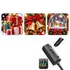 Led Usb Projector Light Projection Patterns- Adjustable Santa Claus Snowman Tree Night Light For Christmas Decorations