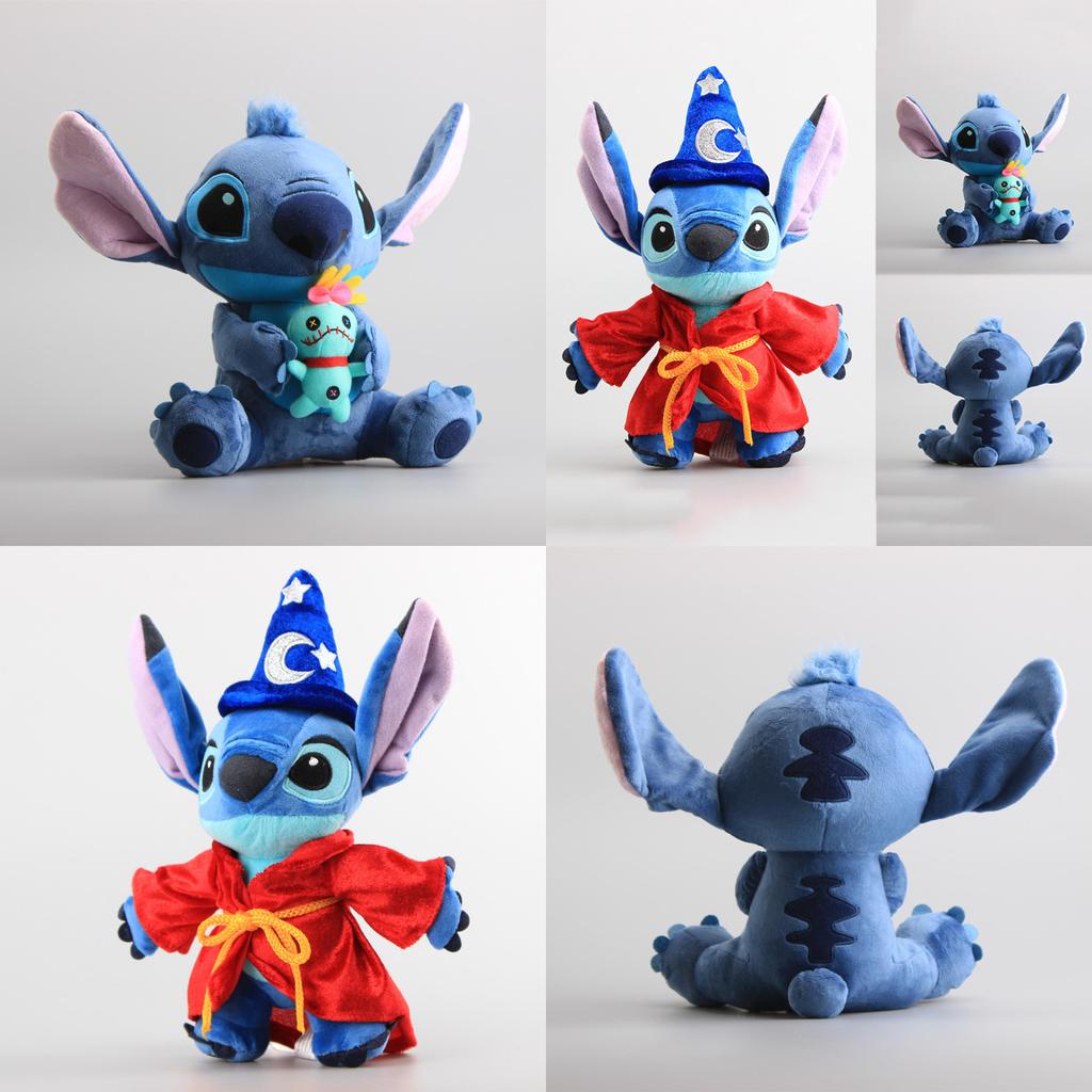 Disney Lilo Stitch Stitch And Scrump Adorable 25cm Soft Plush Stuffed Doll Toy