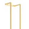 Towel Rack for Bathroom Wall Mounted Towel Rack Holds Rolled Towels Metal Towel Organizer for Small Bathrooms Guest Rooms RV