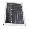 100W Solar Panel Kit Monocrystalline Solar Module with Waterproof 20A 12V 24V Controller for Car Camping