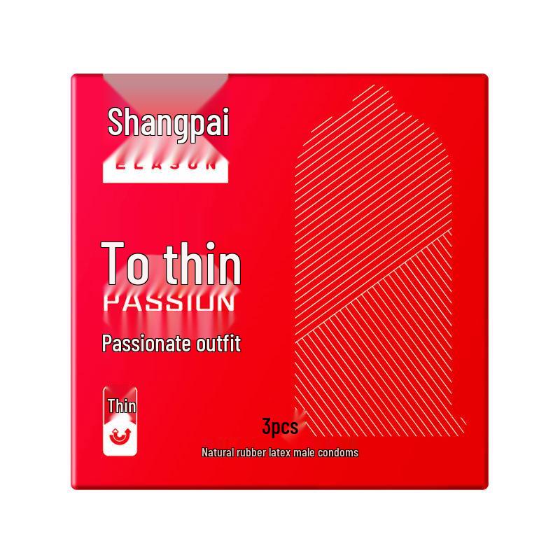 Shangpai Ultra-Thin 001 Hyaluronic Acid Delay Condoms - Hard Man Series