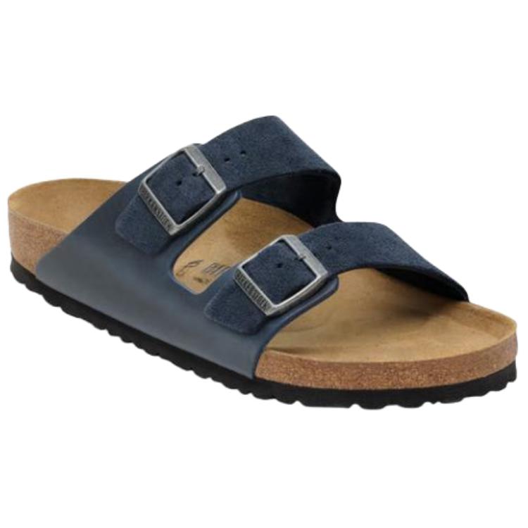 Birkenstock Arizona EVA Slide Slippers Men's Marine Blue Regular Loose Fit 1030674