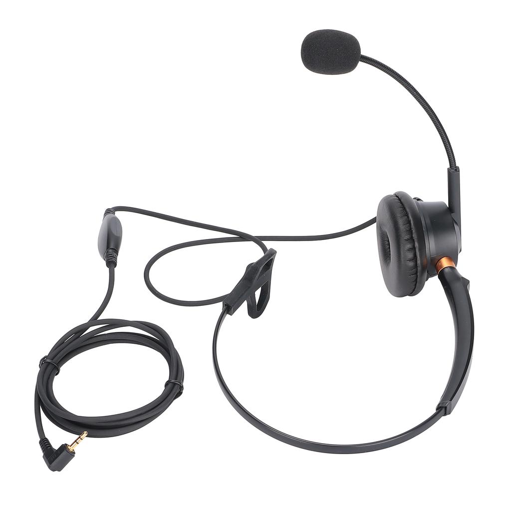 H600‑2.5VA Business Headset 2.5mm Phone Headset with Microphone and Adjustable Volume