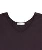 Pepeulli V-Neck 3/4 Sleeve Tee (Purple)