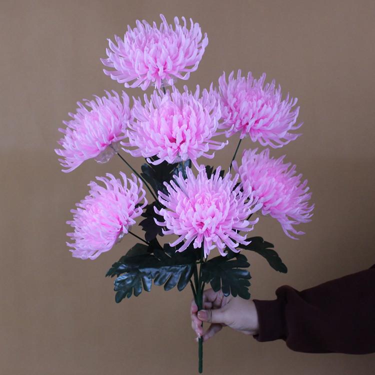 Immortal flower marigold, simulated flower, chrysanthemum sacrifice, 7 simulated marigold flowers, fake flowers, dragon claw chrysanthemums