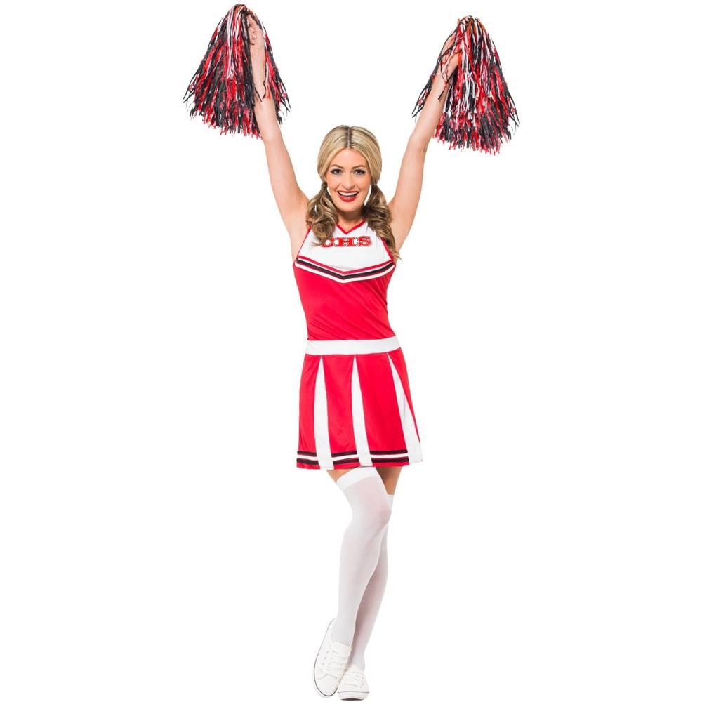 Smiffys Womens/Ladies Cheerleader Costume