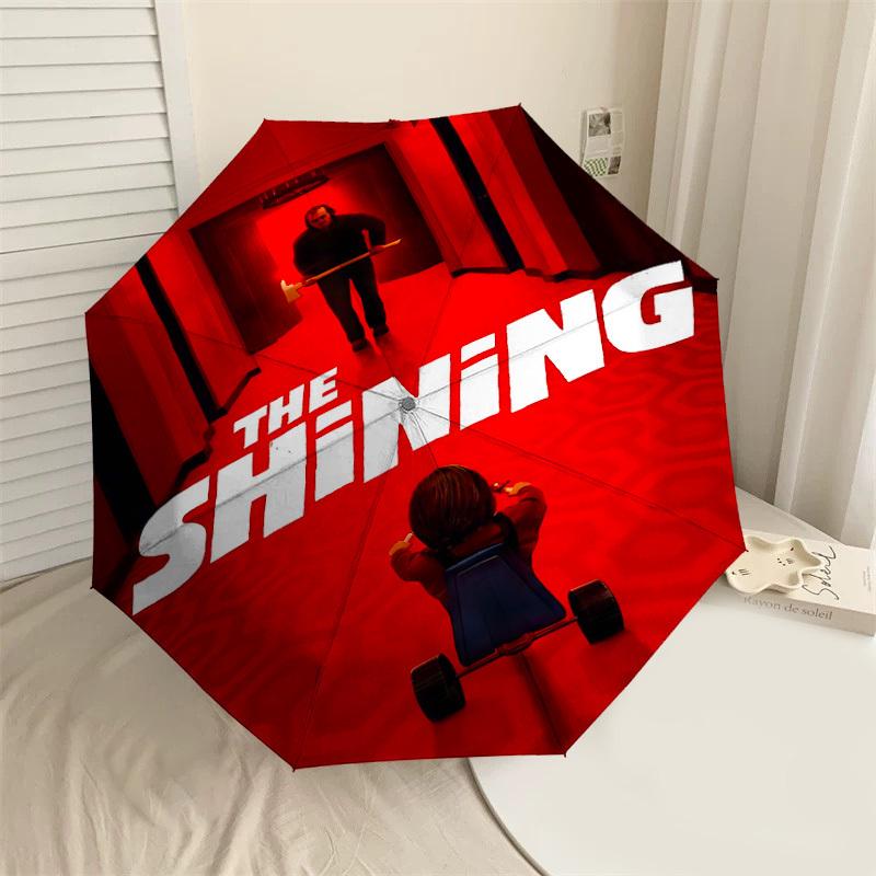 

1pc red carpet Automatic Open/Close Umbrella Compact Folding Umbrella with 8-Rib Shaft lightweight esign, for Women/Men1230A