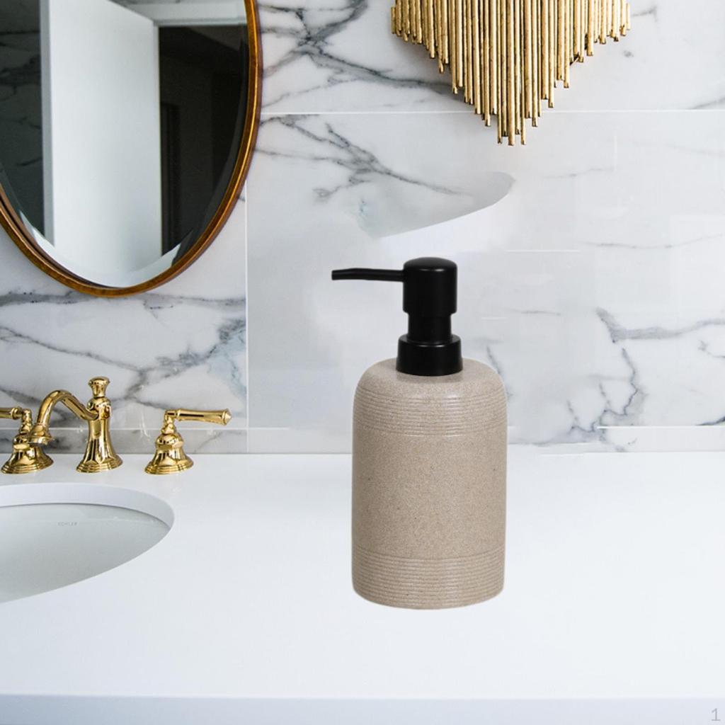 0.5 L Hand Soap Lotion Dispenser 3x6.7inch Multipurpose Handwashing Fluid for Bathroom