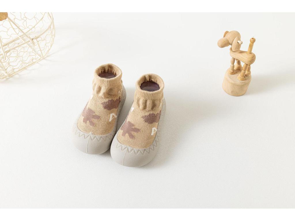 Wiosna/Lato Buty Skarpetkowe Oddychające z Miękką Podeszwą Antypoślizgową dla Niemowląt - Buty Podłogowe dla Niemowląt Antyzapachowe do Wewnątrz/Na Zewnątrz