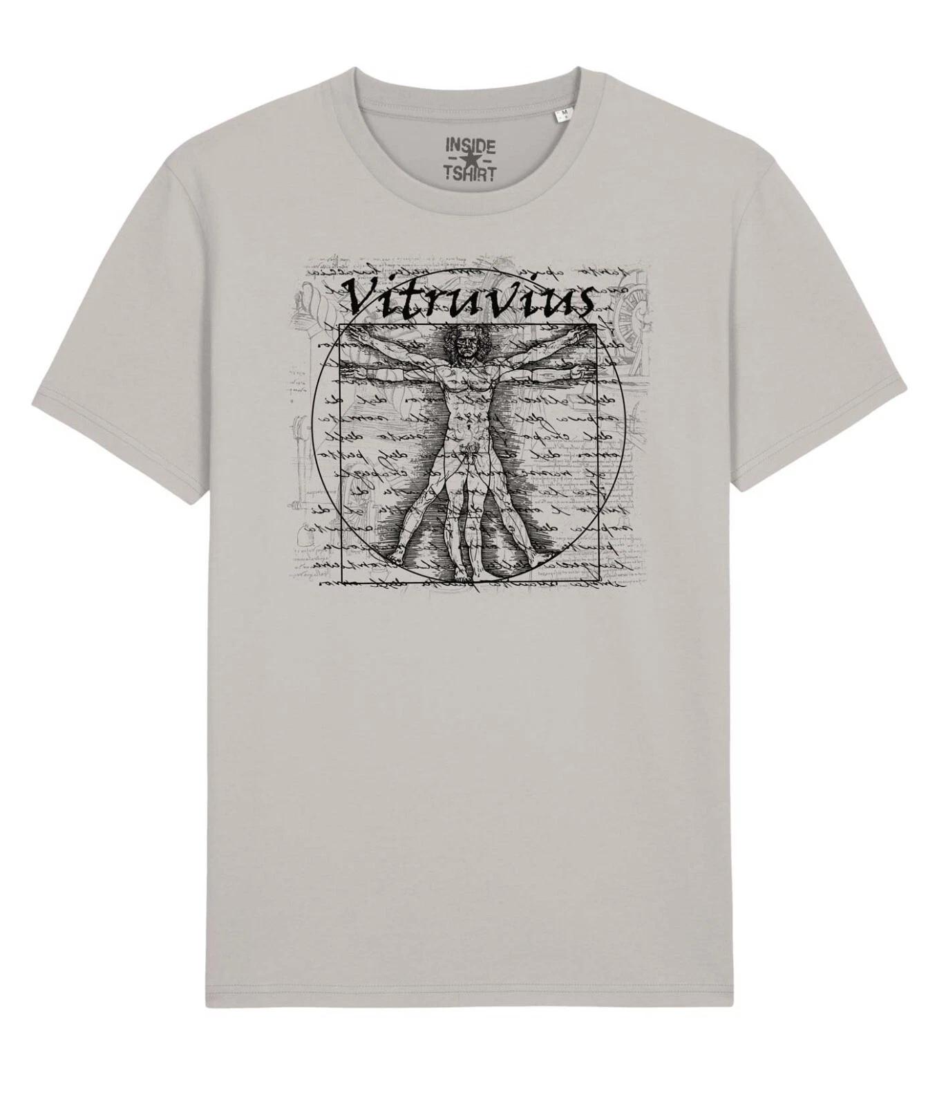 Vitruvius Jersey Leonardo da Vinci Vitruvian Man Body T-Shirt Unisex 2XL
