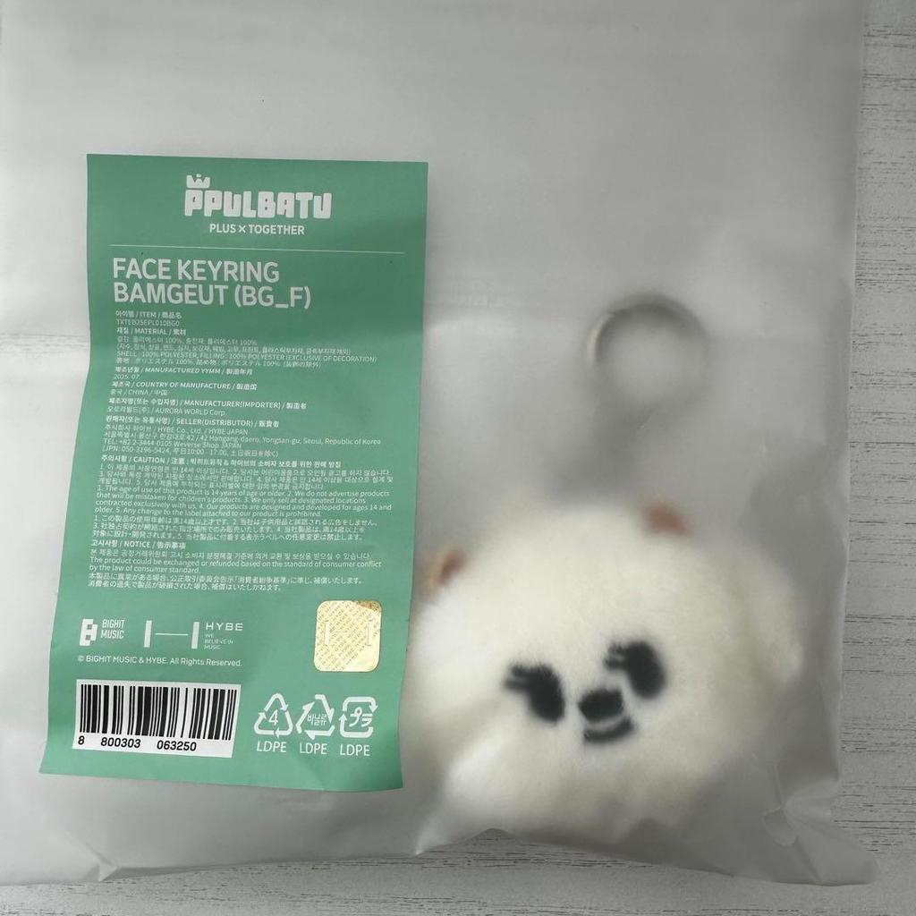 [USED] TXT PPULBATU BEMGEUT Face Key Ring