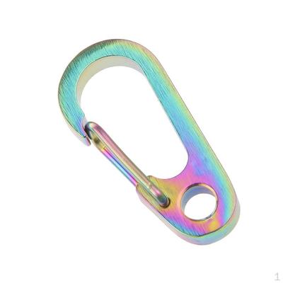 Titan Schlüsselanhänger Karabiner Karabinerhaken Schlüsselanhänger Klettern Rucksack Schnalle