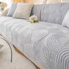 Sofa Cushion Modern Simple Comfortable Cotton Velvet Sofa Seat Cover Leather Sofa Non-Slip Cushion Backrest