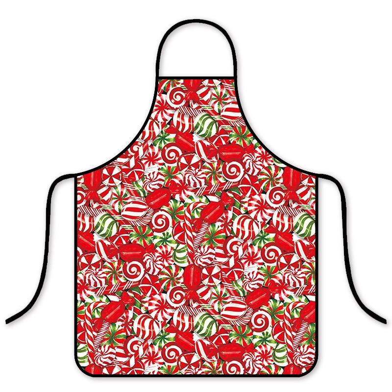 Christmas Holiday Waterproof Oilresistant Apron With Creative Fun Patterns For Adults And Kids