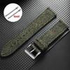Vintage geflochtenes Armband Echtes Leder Nylon Uhrenarmband 18mm 20mm 22mm Schnellwechselarmband für Herren Damen Ersatz-Armband