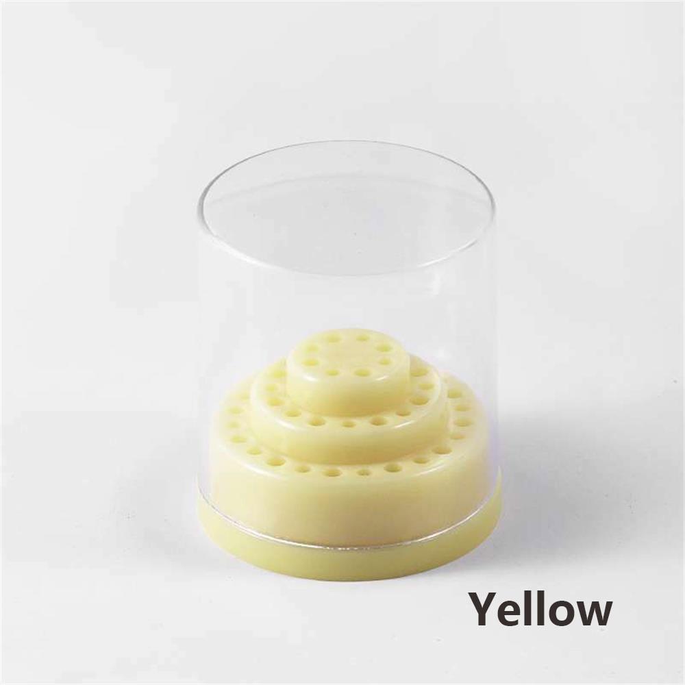 Nail Polishing Head Storage Box and Display Stand for Various Styles