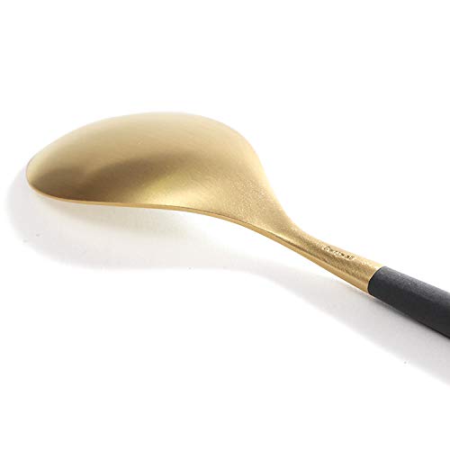 Cutipol MIO Black Gold Dessert Spoon MI08GB